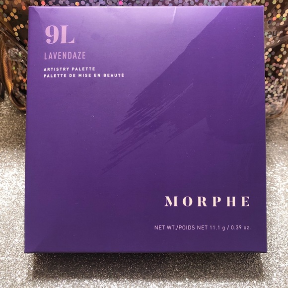 BNIB! Morphe Lavendaze purple eyeshadow palette 9L - Picture 2 of 6
